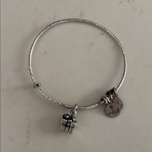 Alex and Ani vintage gift silver bracelet